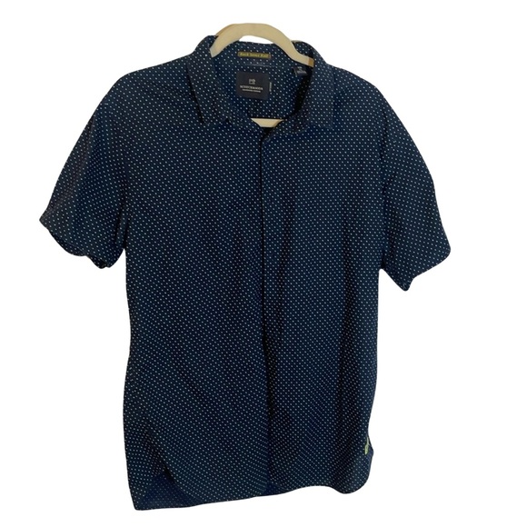 Scotch & Soda Short-Sleeve Button-Up Shirt – XL